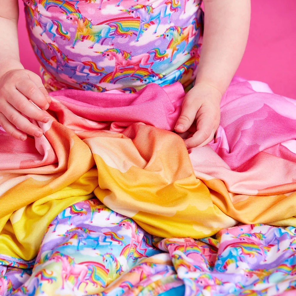 Posh Peanut & Lisa Frank patoo blanket